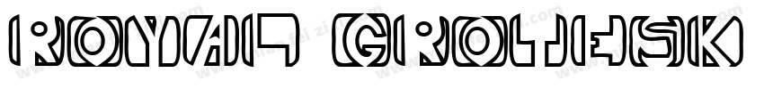 royal grotesk字体转换